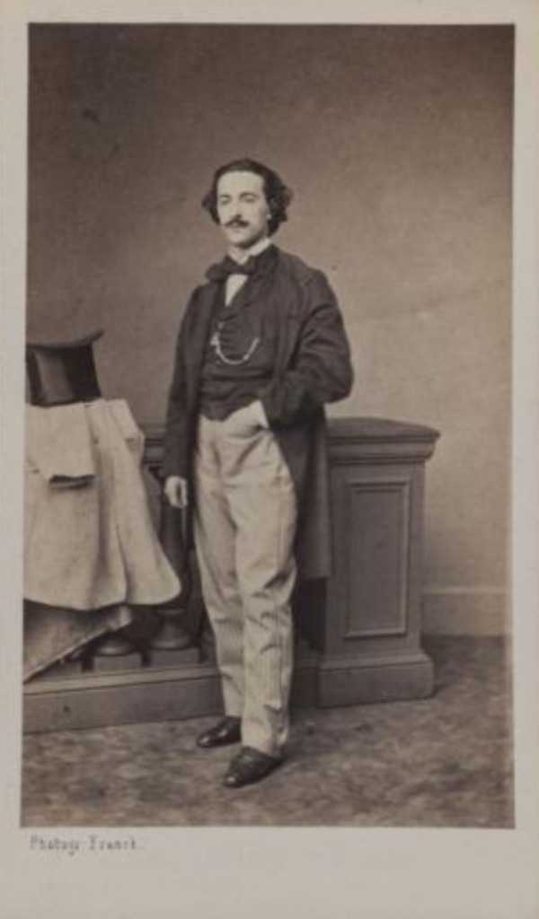 Image du produit Alfred Chapuy, danseur à l'opéra. Le 20 9bre 1852.