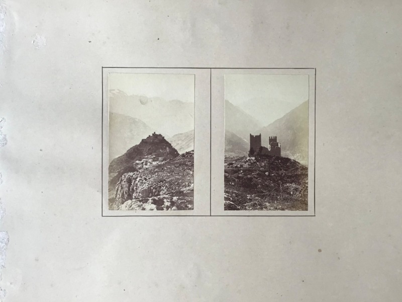 Product image Ariège. Ruines de Lordat et ruines de Miglos.
