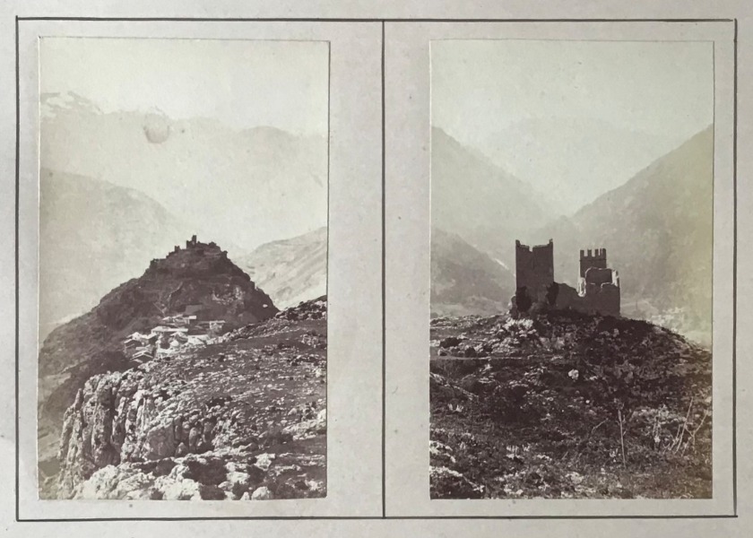Product image Ariège. Ruines de Lordat et ruines de Miglos.