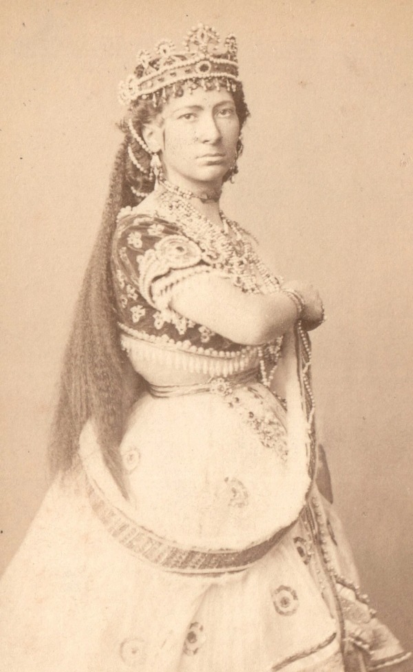Image du produit Charlotte Wolter, actrice Autrichienne (Burgtheater à Vienne)  - Portrait CDV
