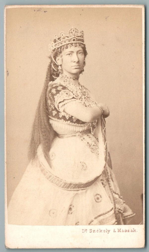 Image du produit Charlotte Wolter, actrice Autrichienne (Burgtheater à Vienne)  - Portrait CDV