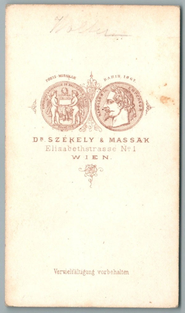 Image du produit Charlotte Wolter, actrice Autrichienne (Burgtheater à Vienne)  - Portrait CDV