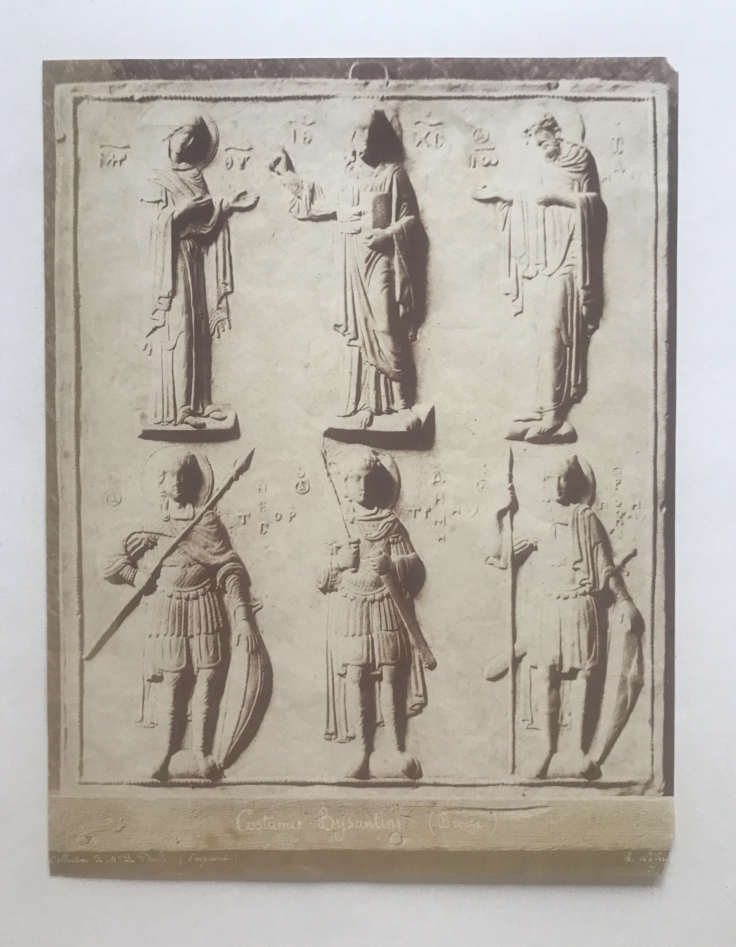 Product Costumes byzantins. Collection Charles Nègre. thumbnail