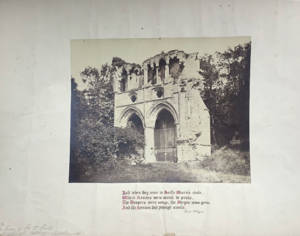 Product Dryburgh Abbey. Tomb of Sir Walter Scott. thumbnail