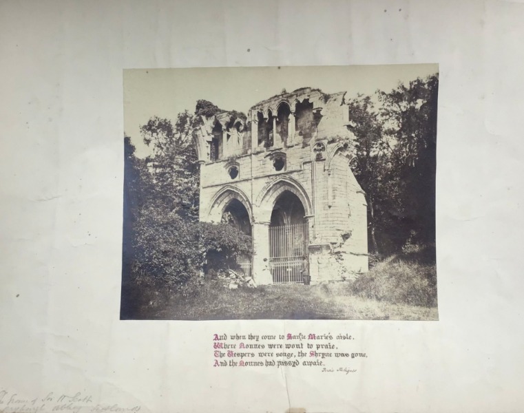 Product image Dryburgh Abbey. Tomb of Sir Walter Scott.