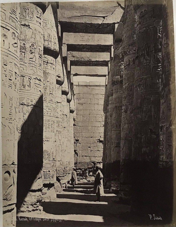 Image du produit Egypte. Karnak, Grand temple, Salle Hypostyle.