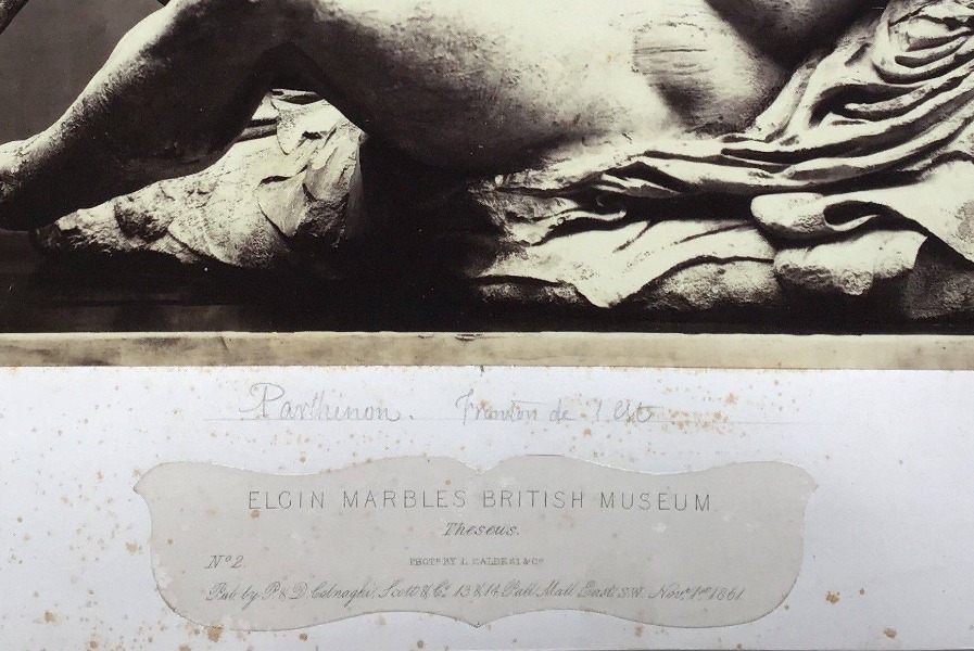 Image du produit Elgin marbles. 1861.