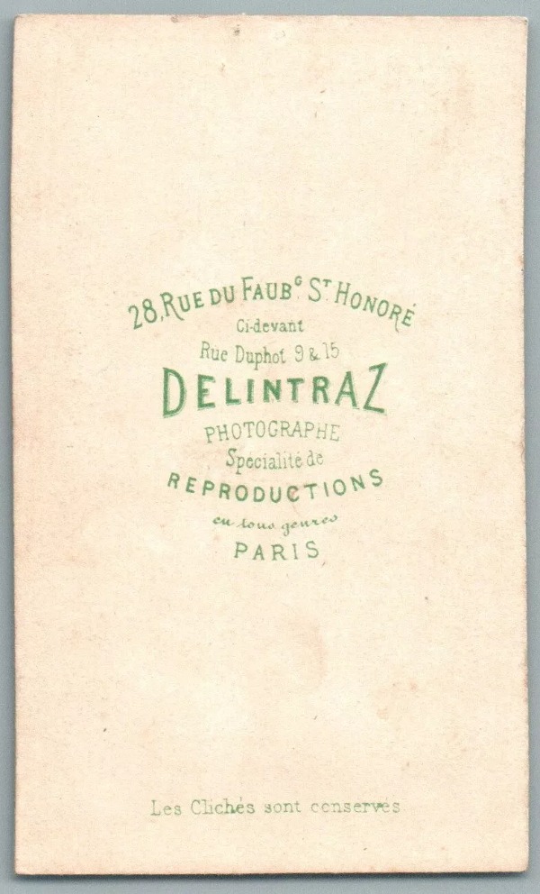 Product image Emmeline Raymond, fondatrice de la revue "La Mode Illustrée" - Portrait CDV