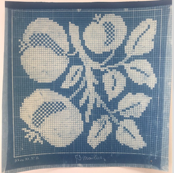 Image du produit Grands cyanotypes. Modèles de Broderies.