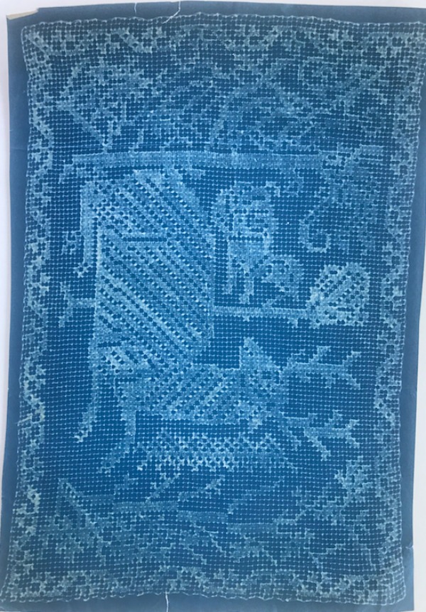 Image du produit Grands cyanotypes. Modèles de Broderies.