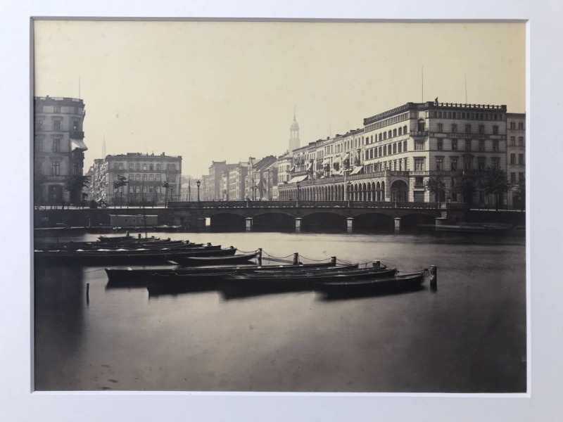Product image Hambourg. Albumine années 1860.