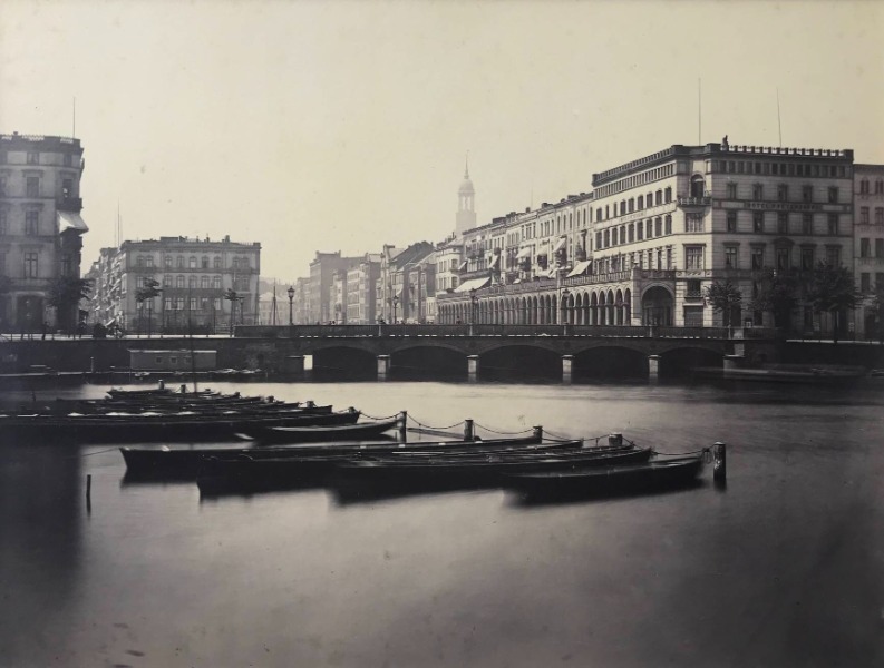 Product image Hambourg. Albumine années 1860.