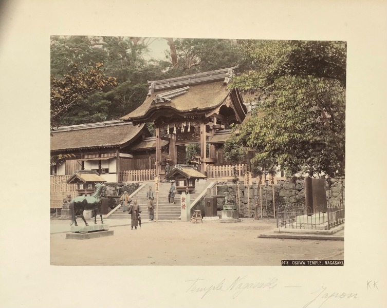 Product image Japon. Nagasaki. Osuwa temple.
