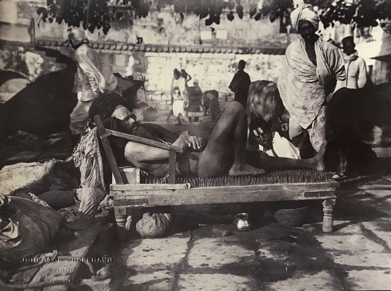 Product image Johnston & Hoffmann. India. A fakir.