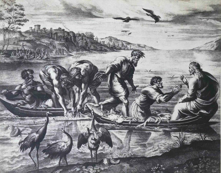 Product image La pêche miraculeuse. Raphaël.