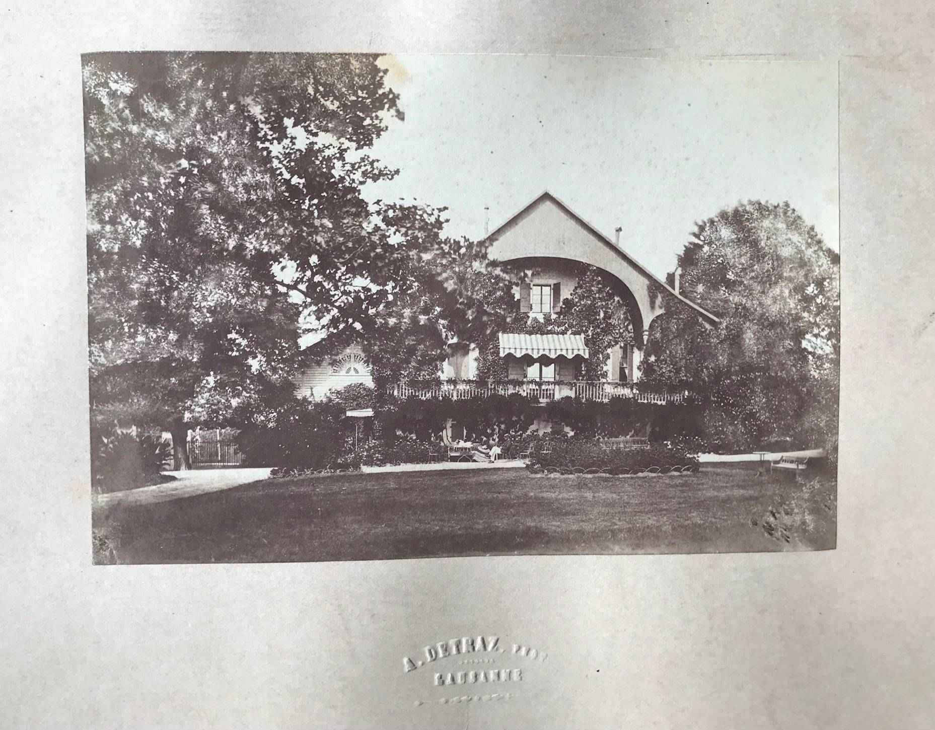 Miniature du produit Lausanne. 3 photographies à l'albumine vers 1860