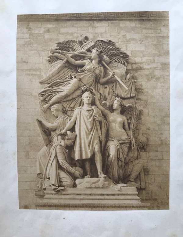Image du produit Le triomphe de Napoléon par Cortot. Arc de Triomphe à Paris.