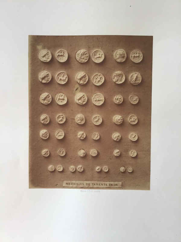 Product image Médailles de Tarente en or. Vers 1854.