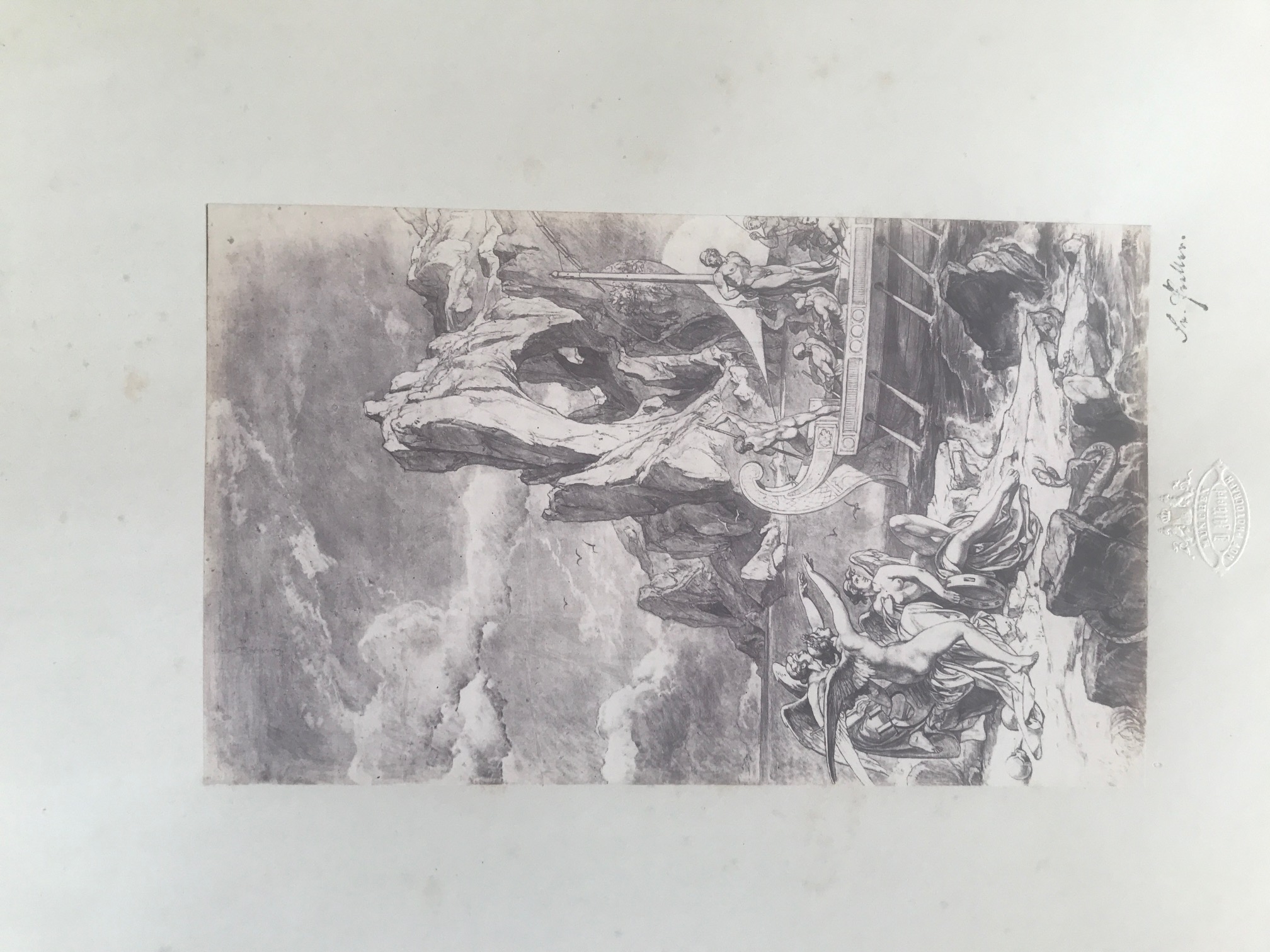 Miniature du produit Odyssee Landschaften. 16 photographies à partir des dessins de Friedrich Preller's. 1863.
