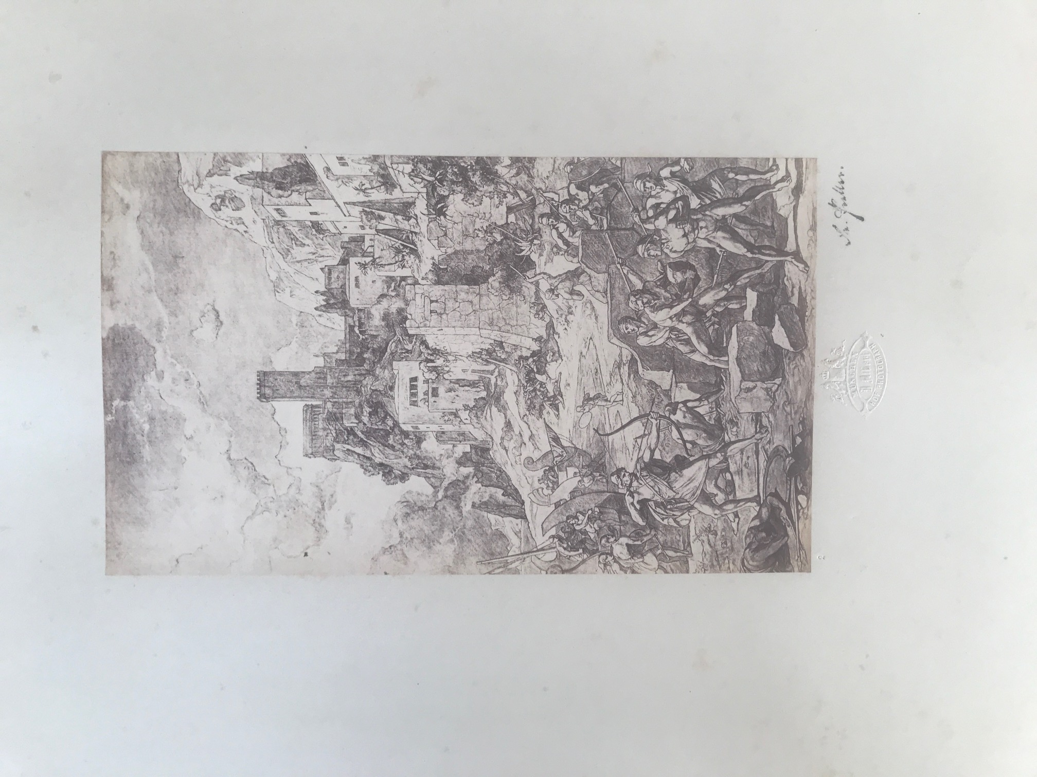 Miniature du produit Odyssee Landschaften. 16 photographies à partir des dessins de Friedrich Preller's. 1863.