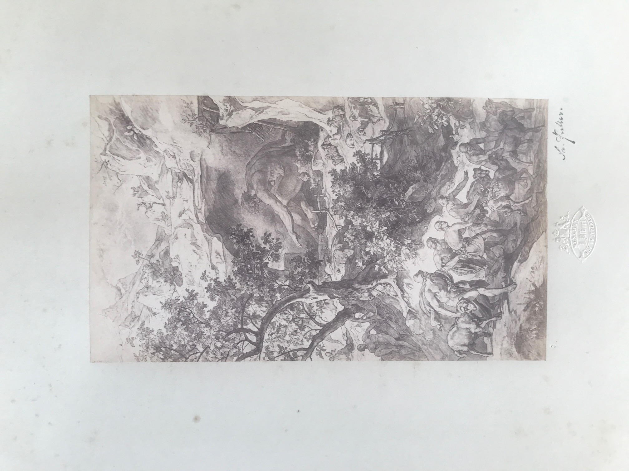 Miniature du produit Odyssee Landschaften. 16 photographies à partir des dessins de Friedrich Preller's. 1863.