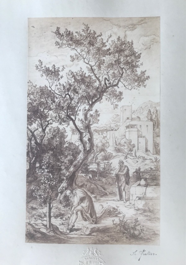 Image du produit Odyssee Landschaften. 16 photographies à partir des dessins de Friedrich Preller's. 1863.