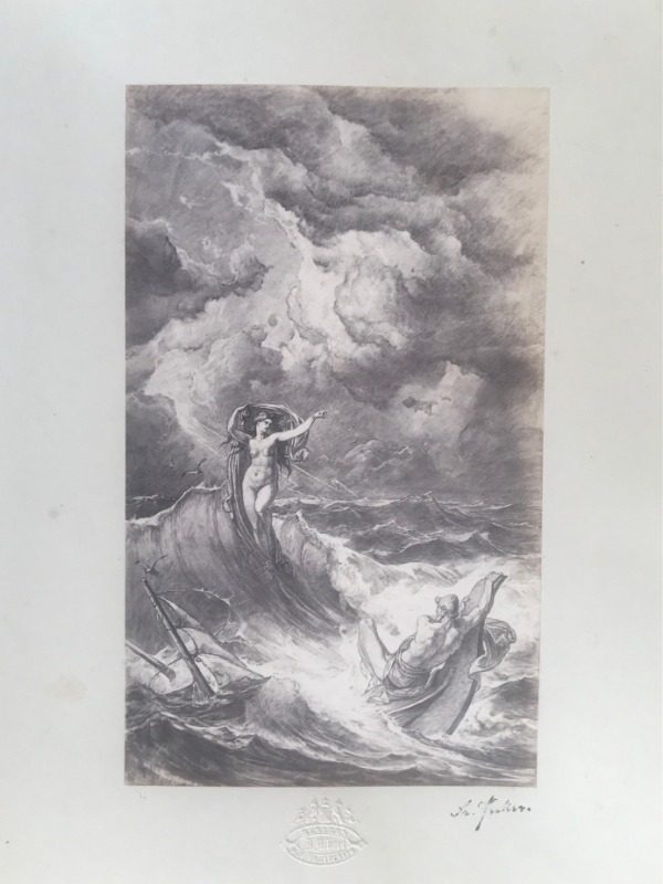 Image du produit Odyssee Landschaften. 16 photographies à partir des dessins de Friedrich Preller's. 1863.