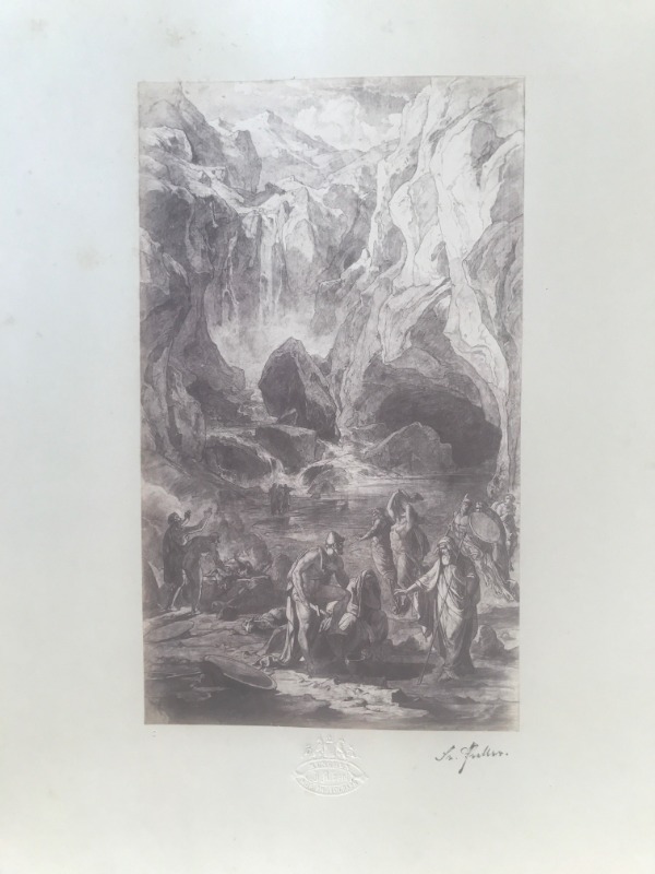 Image du produit Odyssee Landschaften. 16 photographies à partir des dessins de Friedrich Preller's. 1863.