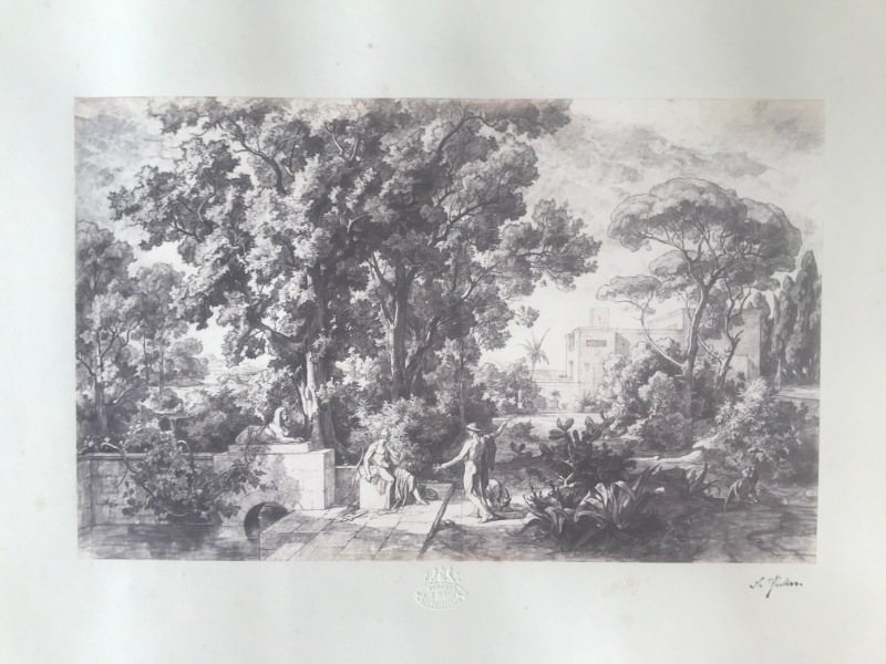 Image du produit Odyssee Landschaften. 16 photographies à partir des dessins de Friedrich Preller's. 1863.