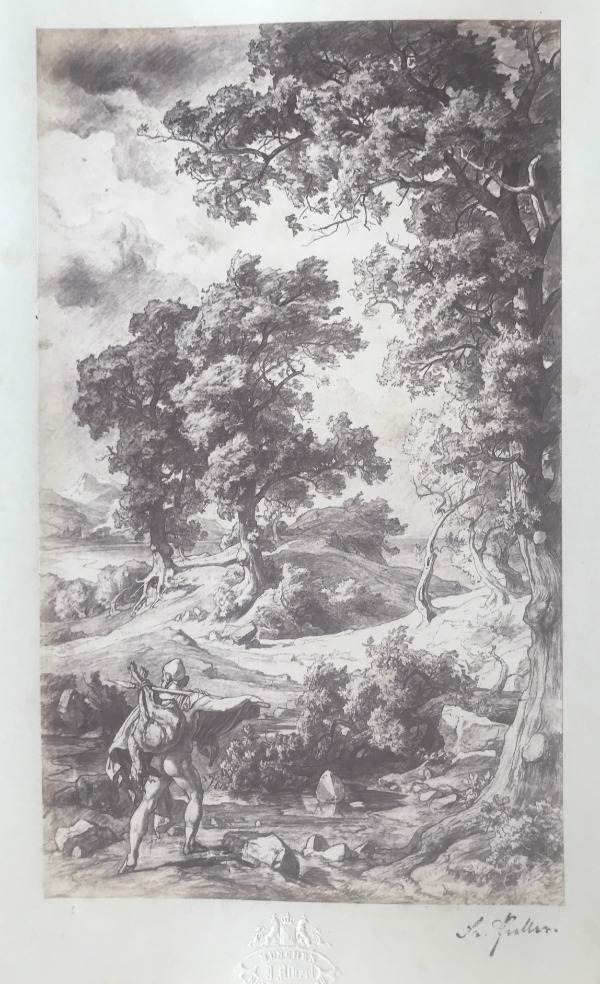 Image du produit Odyssee Landschaften. 16 photographies à partir des dessins de Friedrich Preller's. 1863.