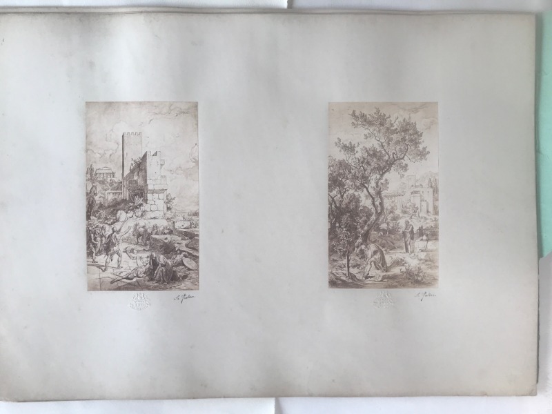Image du produit Odyssee Landschaften. 16 photographies à partir des dessins de Friedrich Preller's. 1863.