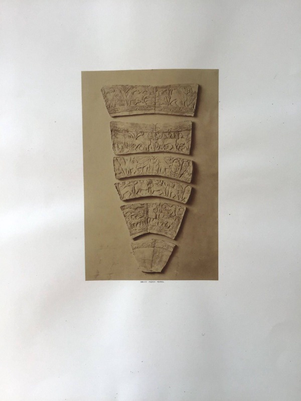 Product image Oliphant en ivoire du moyen âge. Papier salé, vers 1854.