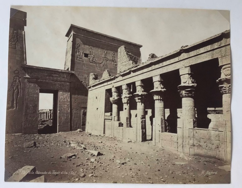 Image du produit Philae, colonnade du Temple d'Isis.
