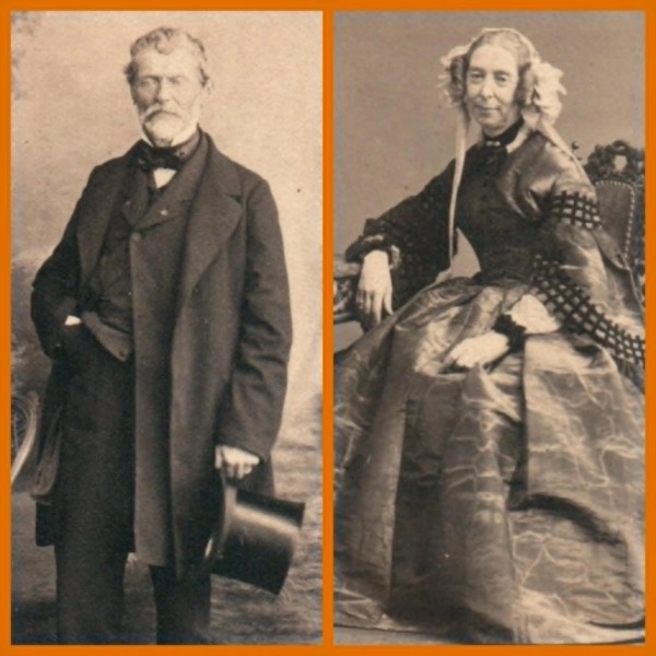 Image du produit Pierre Bourlier, baron d'Ailly numismate, et son épouse  - Portrait CDV