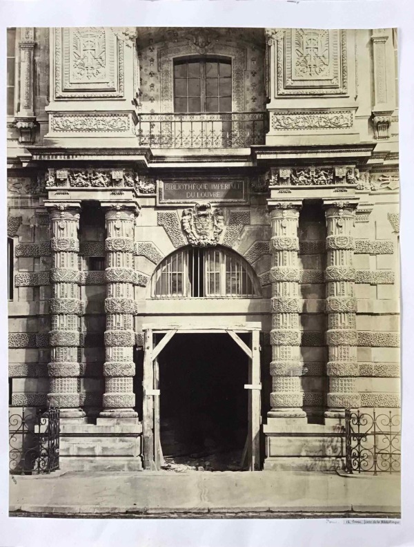 Image du produit Porte de la Bibliothèque impériale du Louvre.