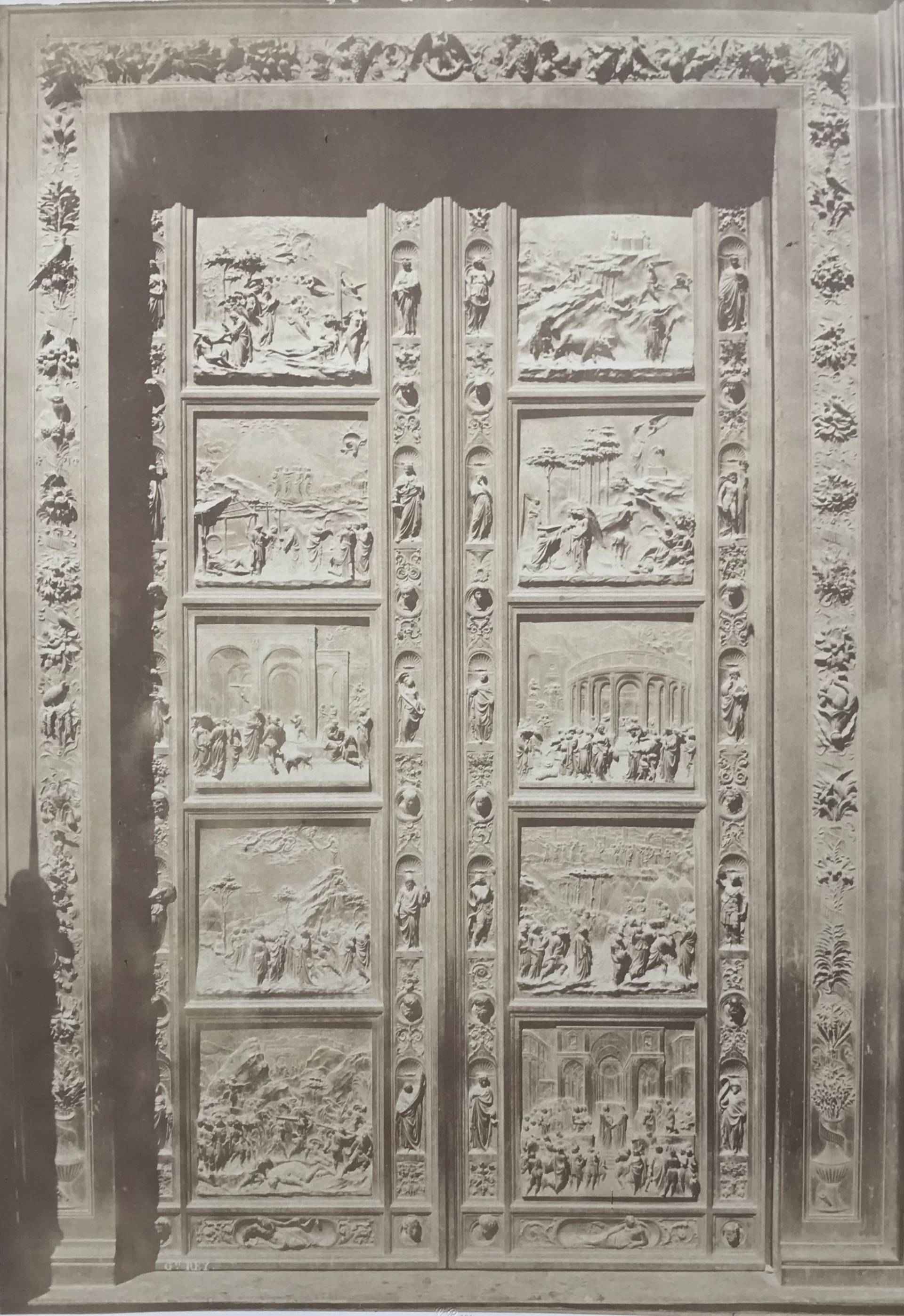 Miniature du produit Porte du paradis. Papier salé vers 1850.