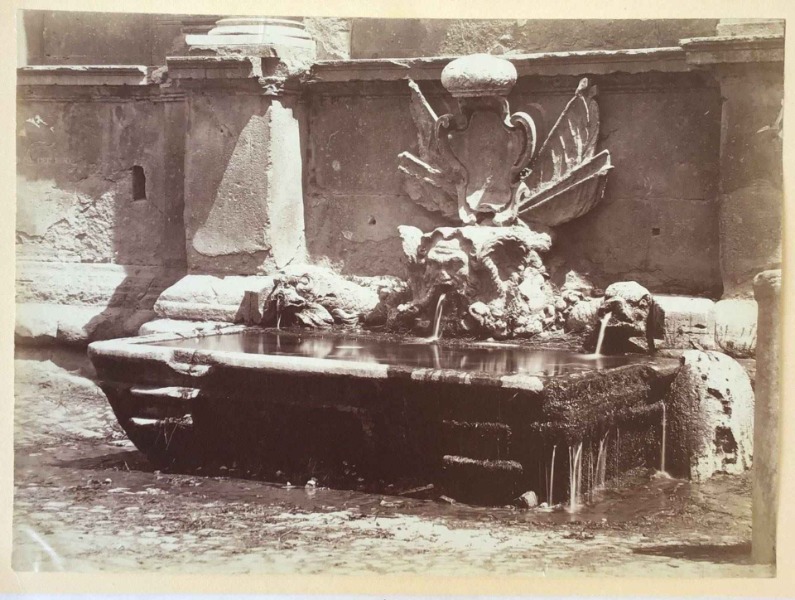 Product image Rome. Fontaine du pape Jules III.