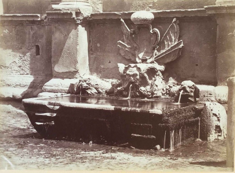 Product image Rome. Fontaine du pape Jules III.