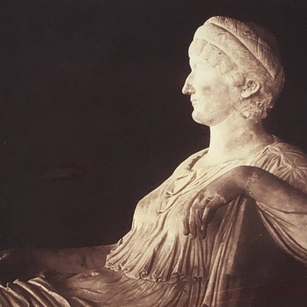 Image du produit Statue d'une noble romaine.