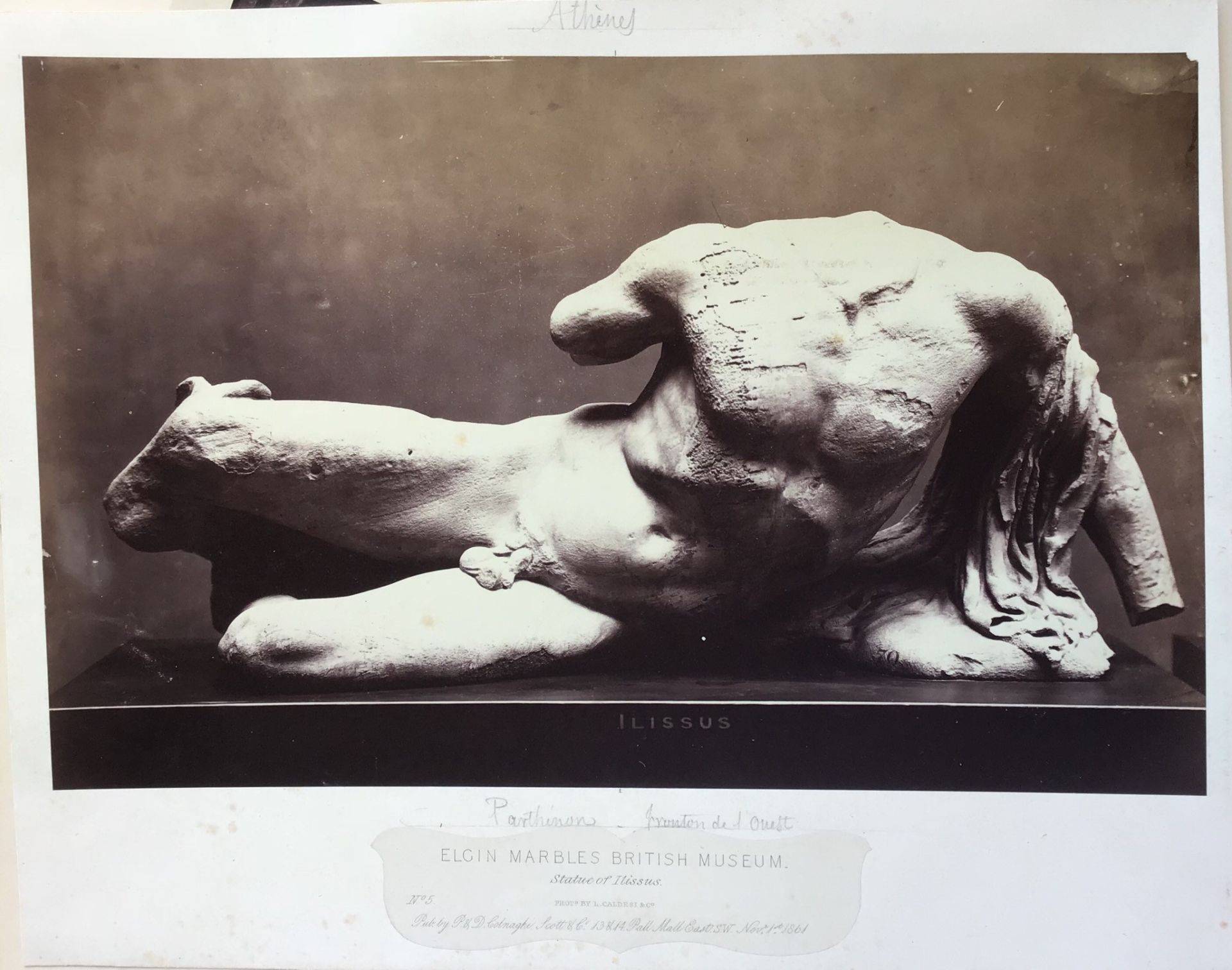 Product Statue du Parthénon. Ilissus. thumbnail