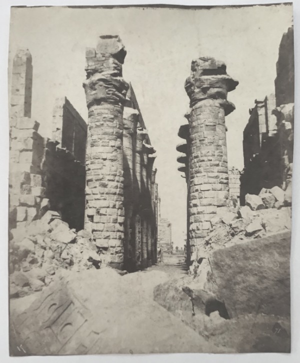 Product image Thèbes, Temple de Karnak, colonnade centrale.