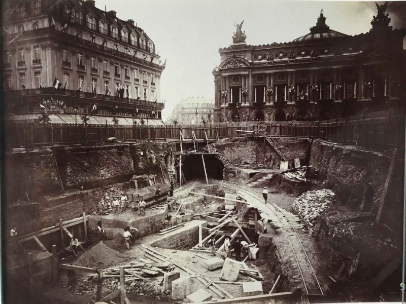 Image du produit Travaux du Metropolitain de Paris. Opéra de Paris.