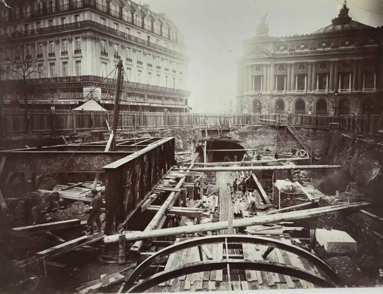 Image du produit Travaux du Metropolitain de Paris. Opéra de Paris.