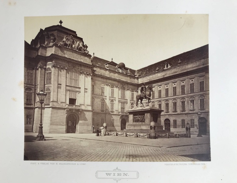 Product image Vienne. Monument à Beethoven, Statue équestre de l'Archiduc Charles, Place de Joseph, empereur.