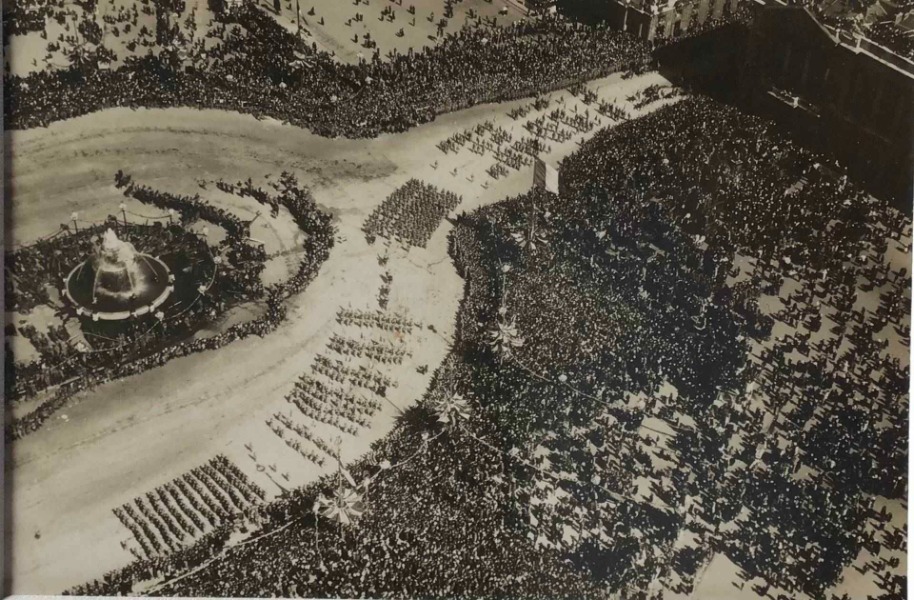Product image Vue aérienne du Défilé de la Victoire. 14 juillet 1919