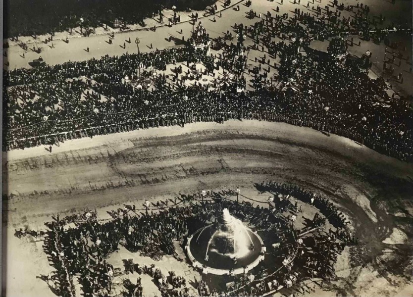 Image du produit Vue aérienne du Défilé de la Victoire. 14 juillet 1919