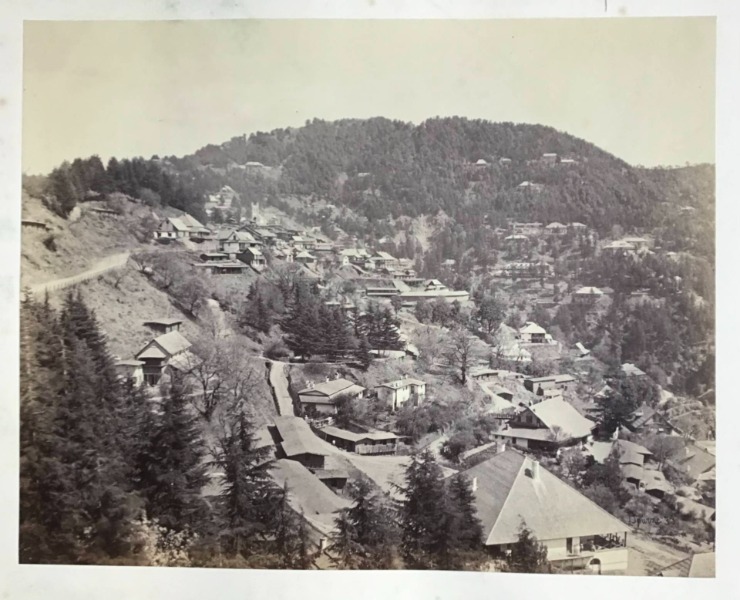 Image du produit Vue de Jakko Hill depuis Simla. Inde.